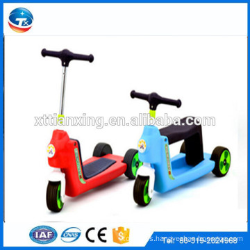 2015 Alibaba nuevo modelo China al por mayor fábrica directa barato 3 ruedas trike scooter para niños